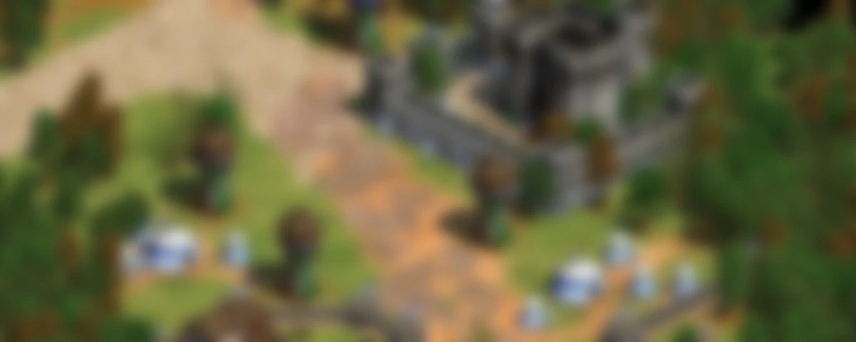 blurry aoe2 casttle